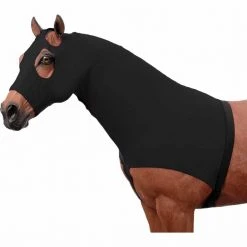 Tough-1 100% Spandex Horse Mane Stay Hood, Zipper, Wide Elastic Belly Wrap, 65-9173-10-0 -US Tough-1Sales 2024 1116131