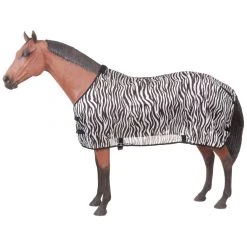 Tough-1 Zebra Mesh Horse Fly Sheet, 34-7600-600-69