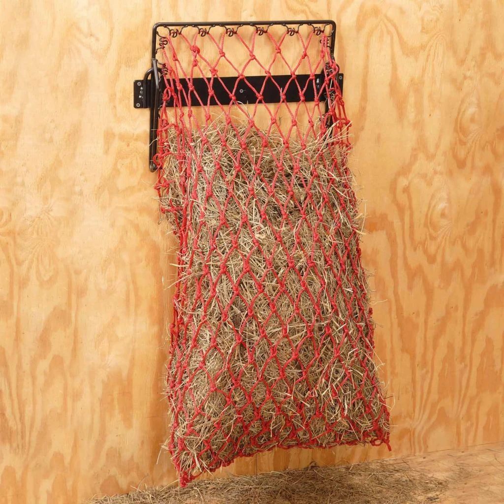 Tough-1 Original Hay Hoops Collapsible Wall Hay Feeder With Net - Image 4