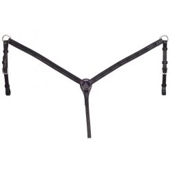 Tough-1 Premium Leather Breastcollar, 41-1414-2-0