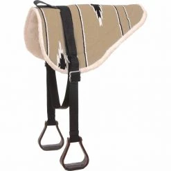 Tough-1 Adult Navajo Horse Bareback Pad, Polymer Stirrups, 31-998-310-0