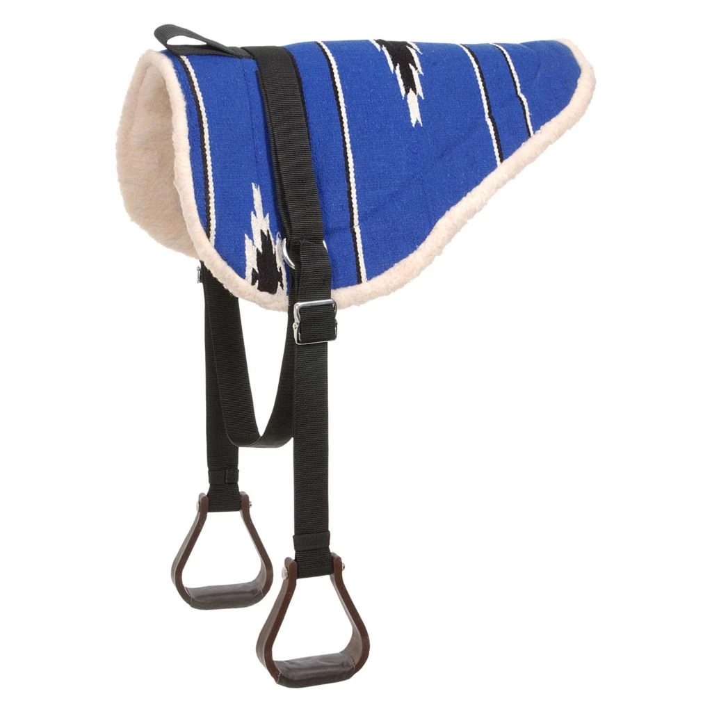 Tough-1 Adult Navajo Horse Bareback Pad, Polymer Stirrups, 31-998-310-0 - Image 4