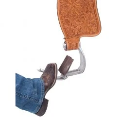 Tough-1 EZ Out Safety Stirrups, 3 in. Neck, 5 in. x 5 in. Inside Measurement, 7 in. Outside Height, 57-2001-0-3 -US Tough-1Sales 2024 1116425 A3