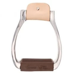 Tough-1 EZ Out Safety Stirrups, 3 in. Neck, 5 in. x 5 in. Inside Measurement, 7 in. Outside Height, 57-2001-0-3 -US Tough-1Sales 2024 1116425 A4