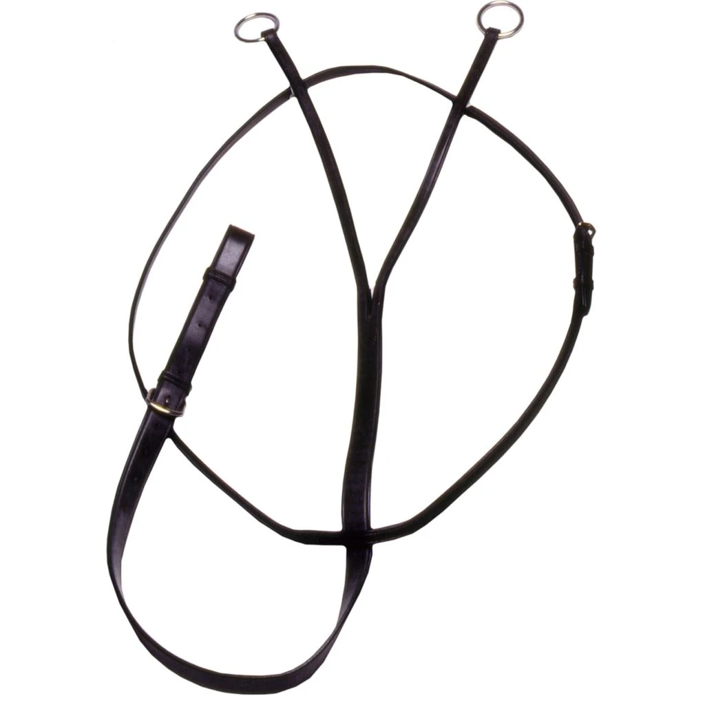 Tough-1 Silver Fox Running Martingale, Cob, Brown, 20-1516-0-0