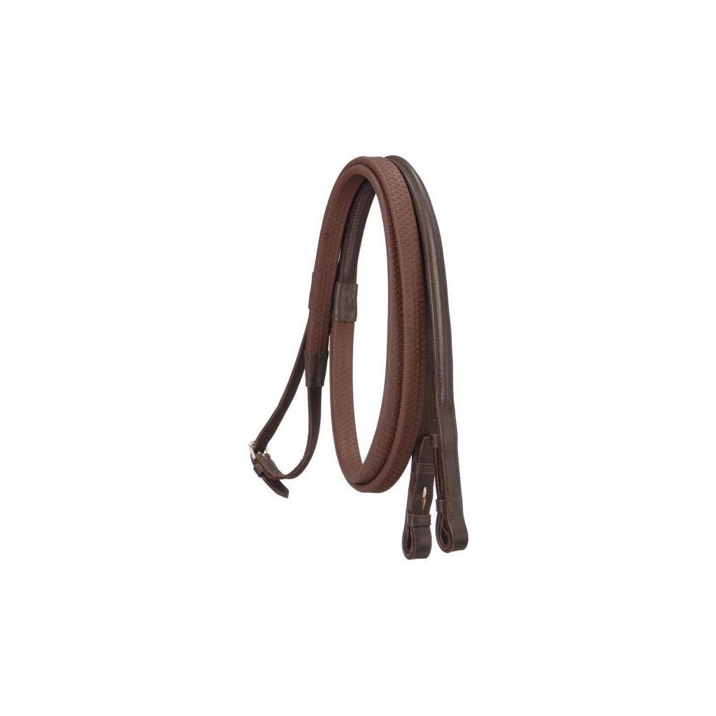Tough-1 Raised Rubber Grip Reins, 20-9522-2-0 - Image 2