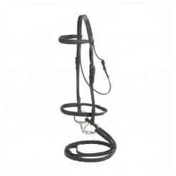 Tough-1 Padded Snaffle Bridle, Leather, 20-9633-7-0