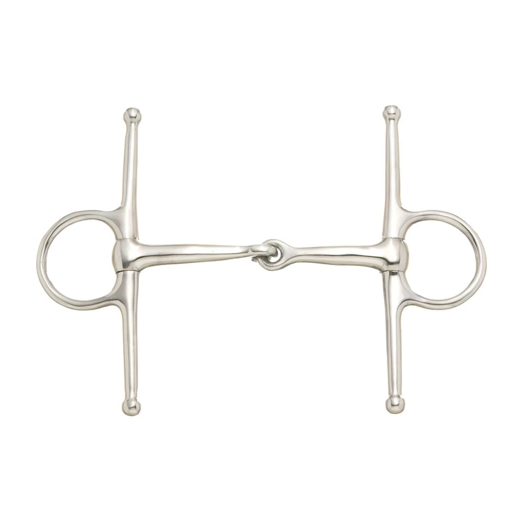 Tough-1 Full Cheek Snaffle Horse Bit, 5 in., 25517-0-0