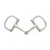 Tough-1 Barrel D-Ring Snaffle Bit, 4-3/4 Inch Mouth, 25545-0-0