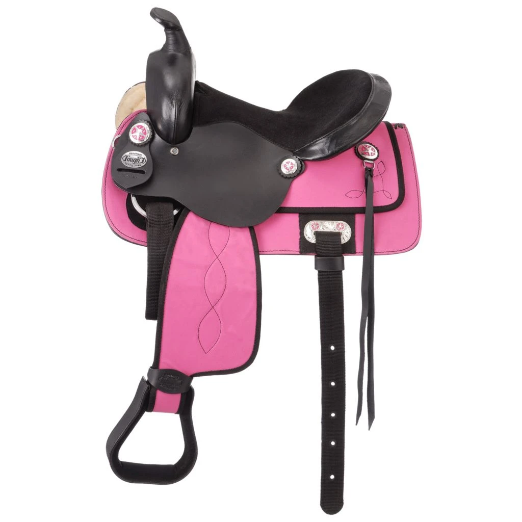 Tough-1 King Series Krypton Western Trail Saddle, 20 Inch, KS416-10-16 - Image 4